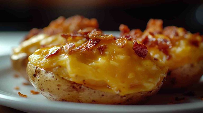 Air Fryer Twice-Baked Potatoes