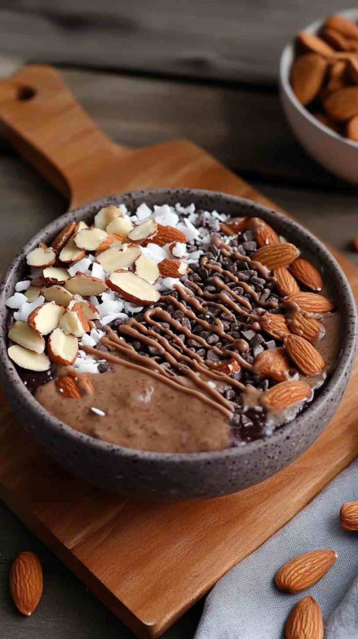 Almond Joy Acai Bowl