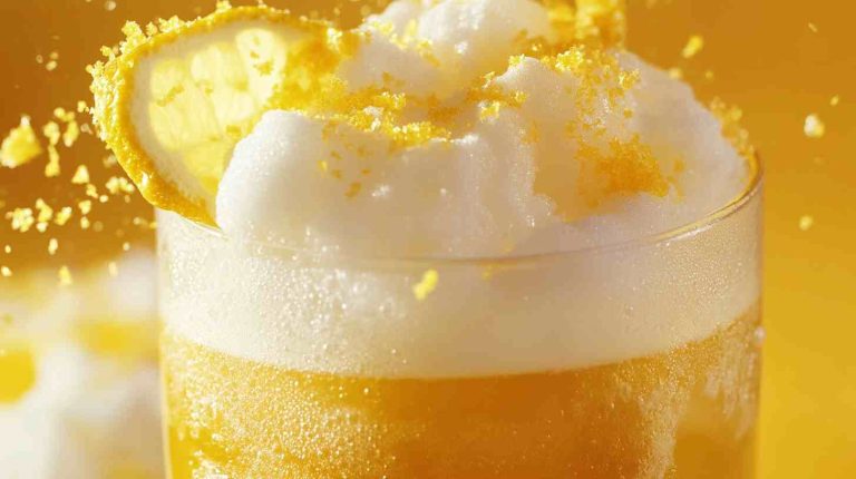 Amaretto Sour with a Zesty Kick