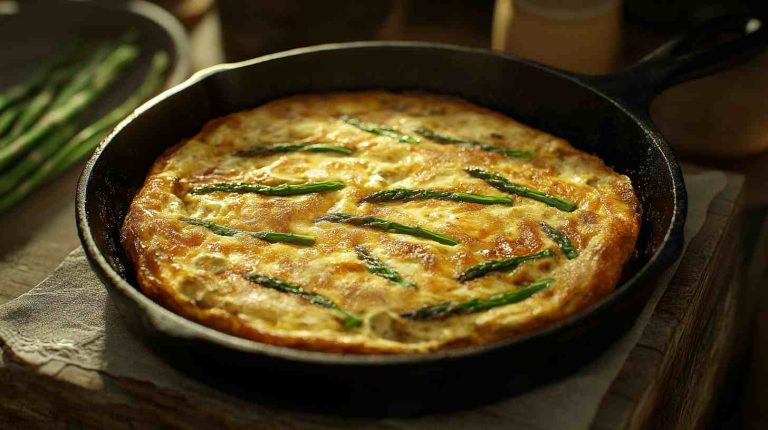 Asparagus and Cheese Frittata