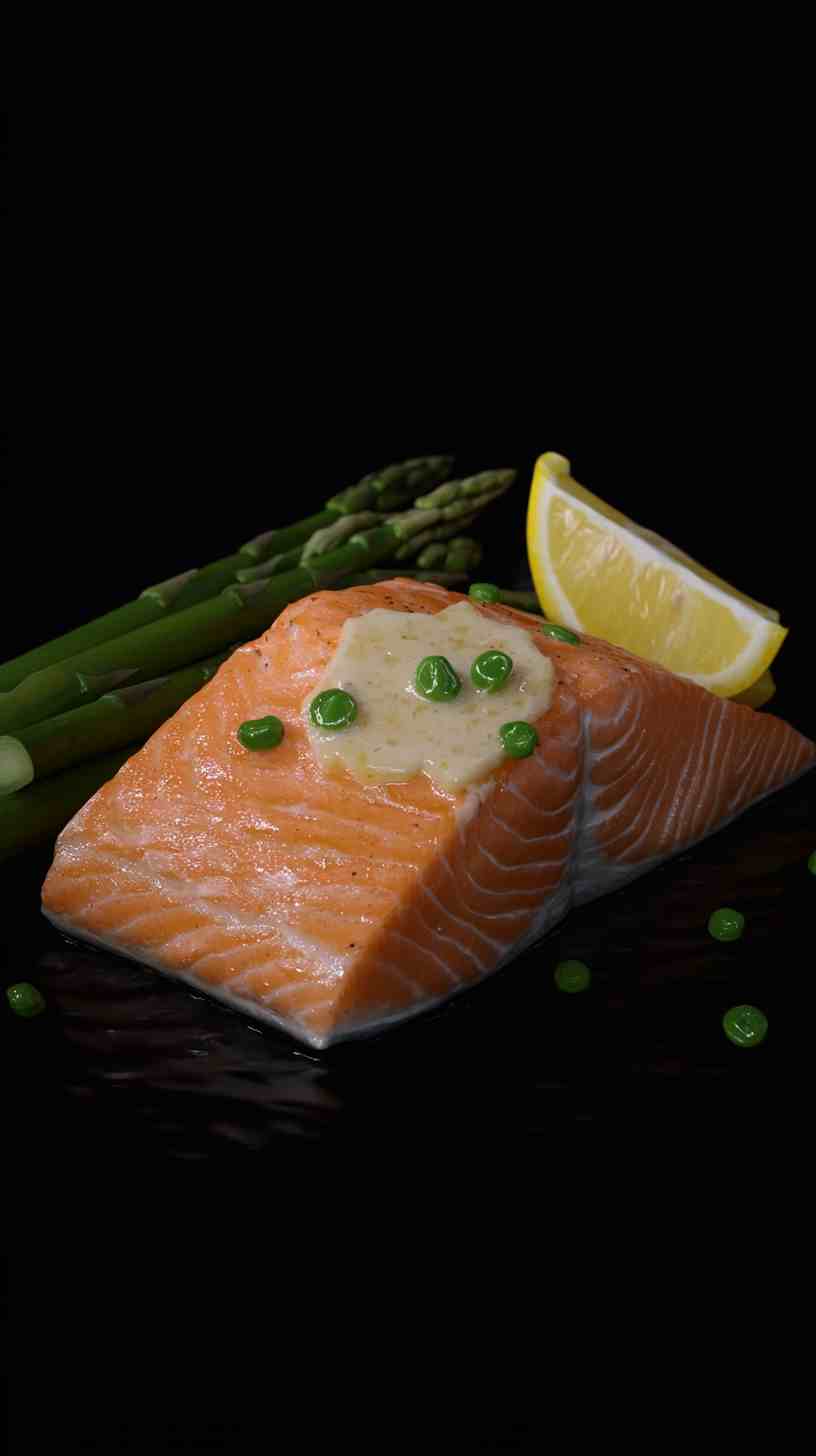 Asparagus and Garlic Butter Salmon Asparagus and Garlic Butter Salmon