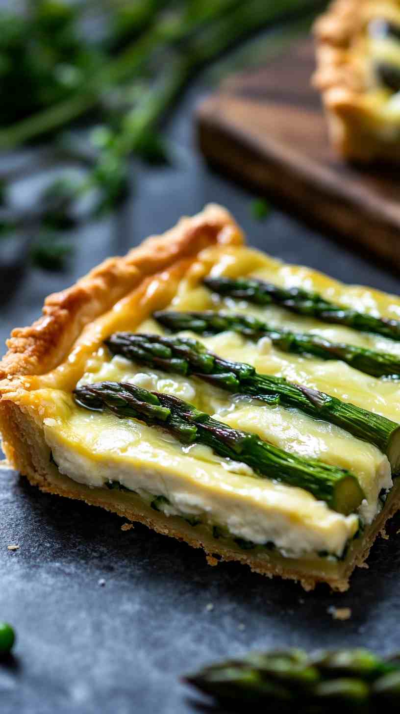 Asparagus and Goat Cheese Tart Asparagus and Goat Cheese Tart