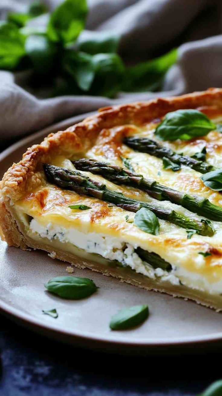 Asparagus and Goat Cheese Tart Asparagus and Goat Cheese Tart