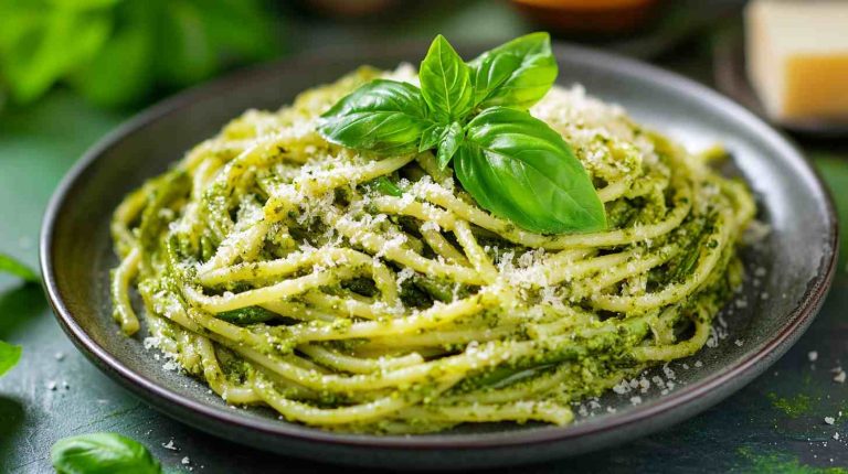 Asparagus and Pesto Pasta