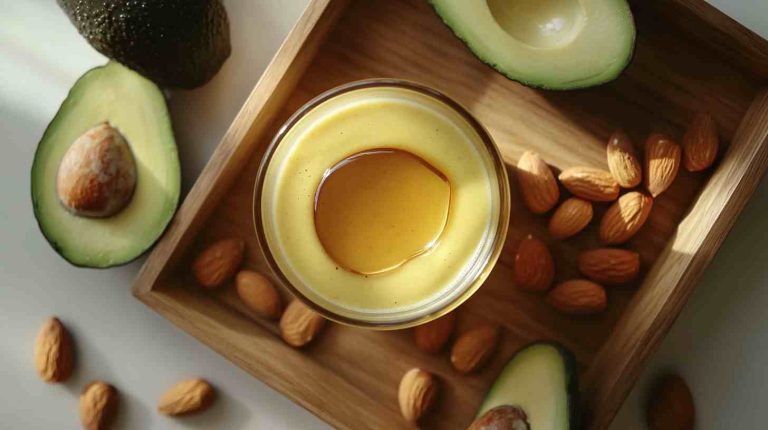 Avocado Almond Milk Smoothie