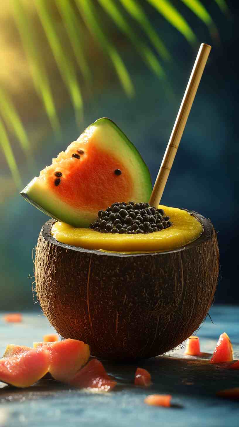 Avocado Coconut Smoothie Avocado Coconut Smoothie