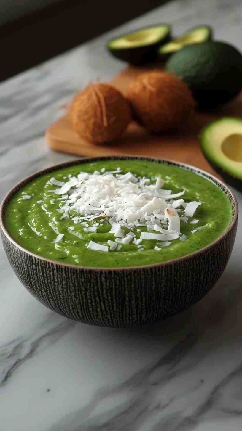 Avocado Coconut Smoothie Avocado Coconut Smoothie