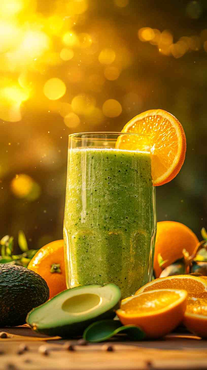 Avocado Orange Dream Smoothie Avocado Orange Dream Smoothie