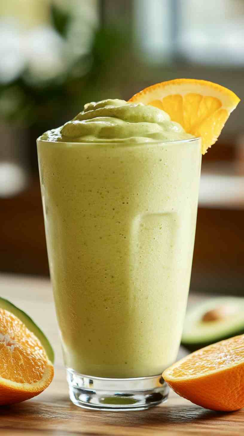 Avocado Orange Dream Smoothie Avocado Orange Dream Smoothie