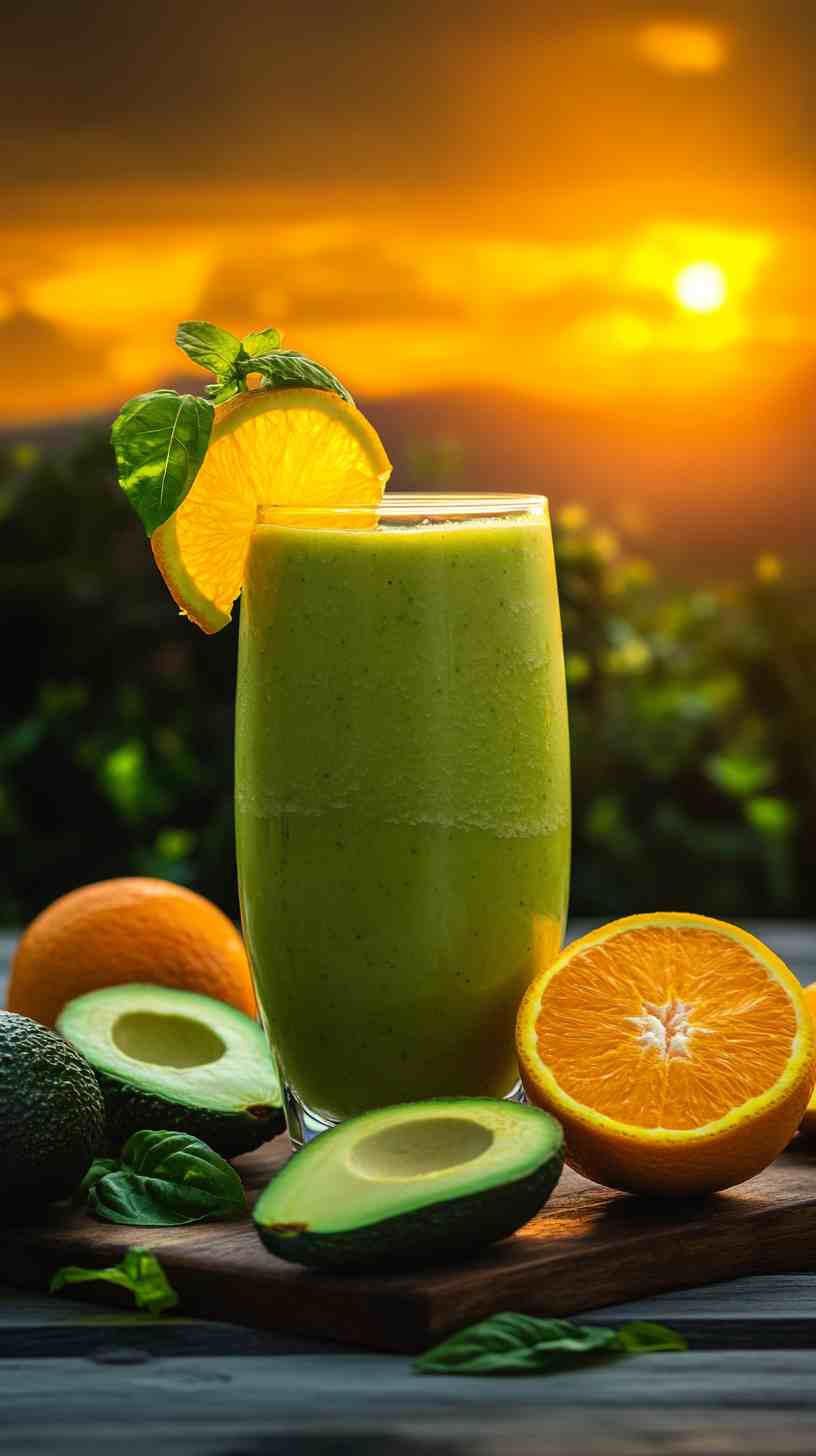 Avocado Orange Dream Smoothie Avocado Orange Dream Smoothie