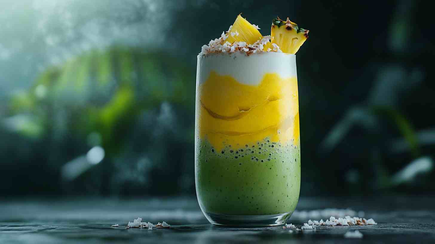 Avocado Pineapple Bliss Smoothie