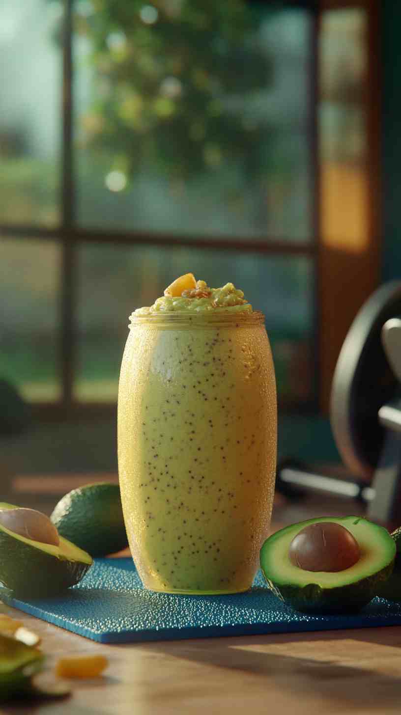 Avocado Protein Smoothie Avocado Protein Smoothie