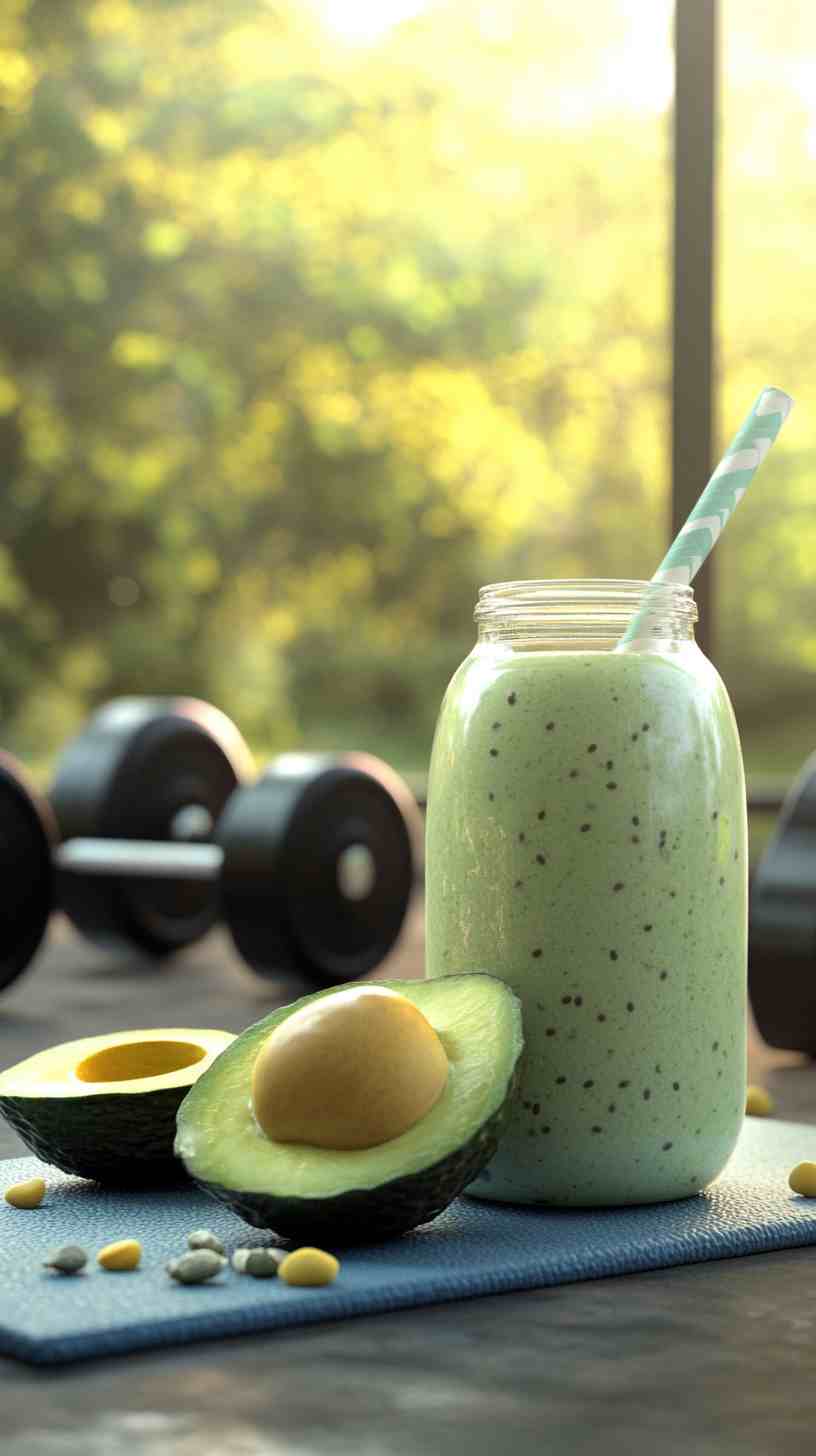 Avocado Protein Smoothie Avocado Protein Smoothie