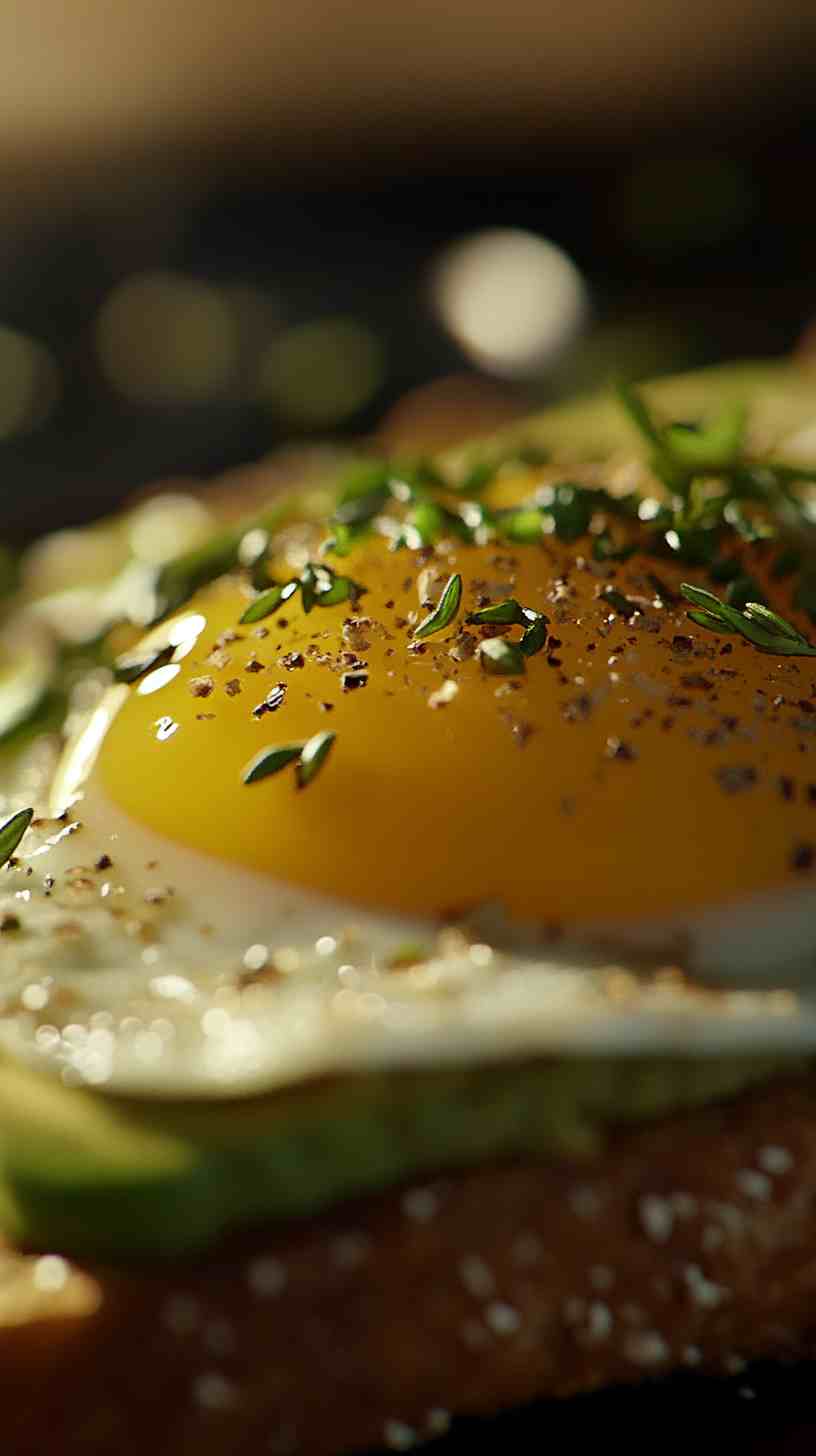Avocado and Egg Whole-Wheat Toast Avocado and Egg Whole-Wheat Toast