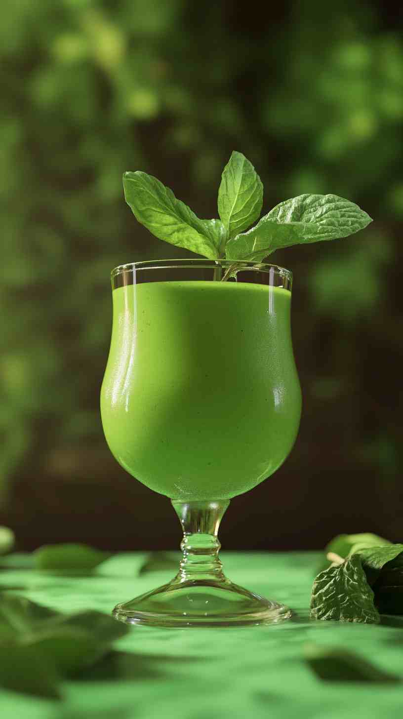 Avocado and Spinach Green Smoothie Avocado and Spinach Green Smoothie