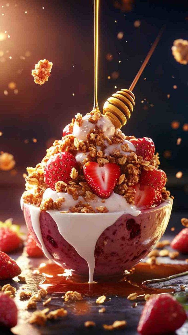 Berrylicious Acai Bowl with Granola Crunch