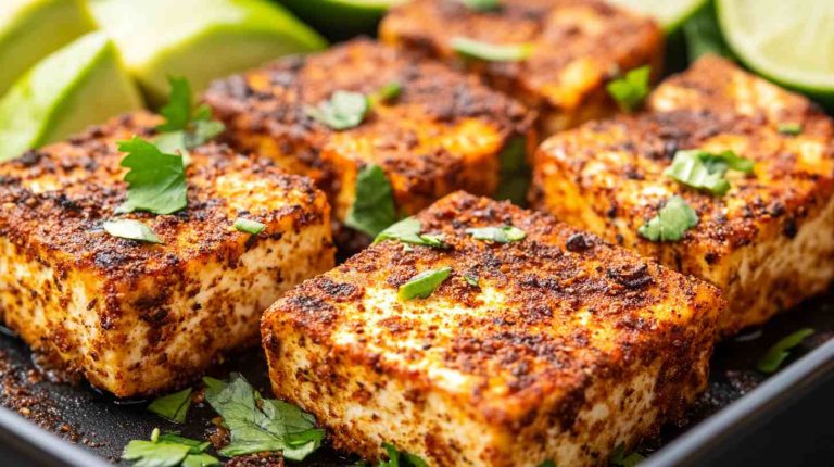 Cajun Spiced Air Fryer Tofu