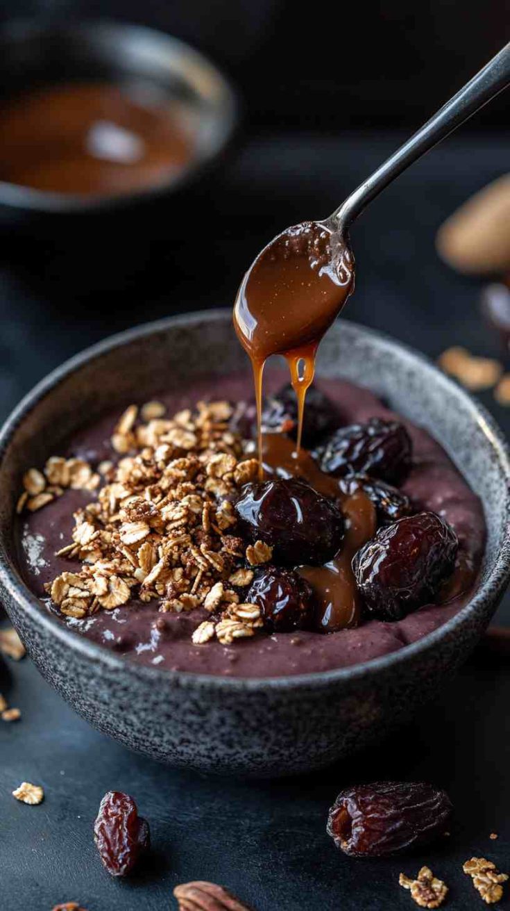 Caramelized Cinnamon Acai Bowl