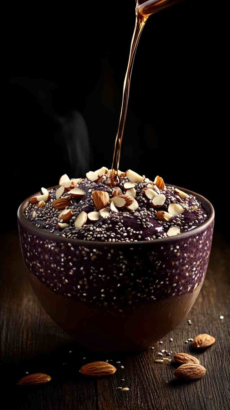 Chia & Almond Acai Bowl