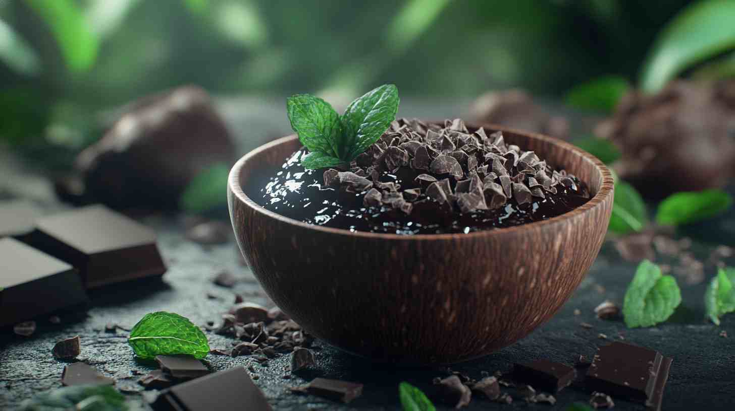 Choco-Mint Acai Bowl