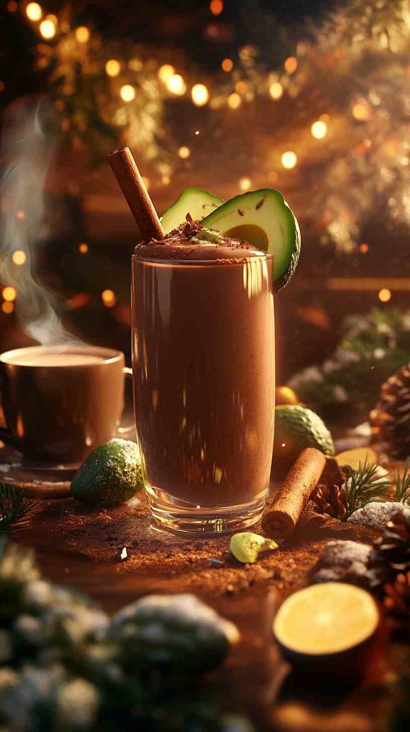 Chocolate Avocado Smoothie Chocolate Avocado Smoothie