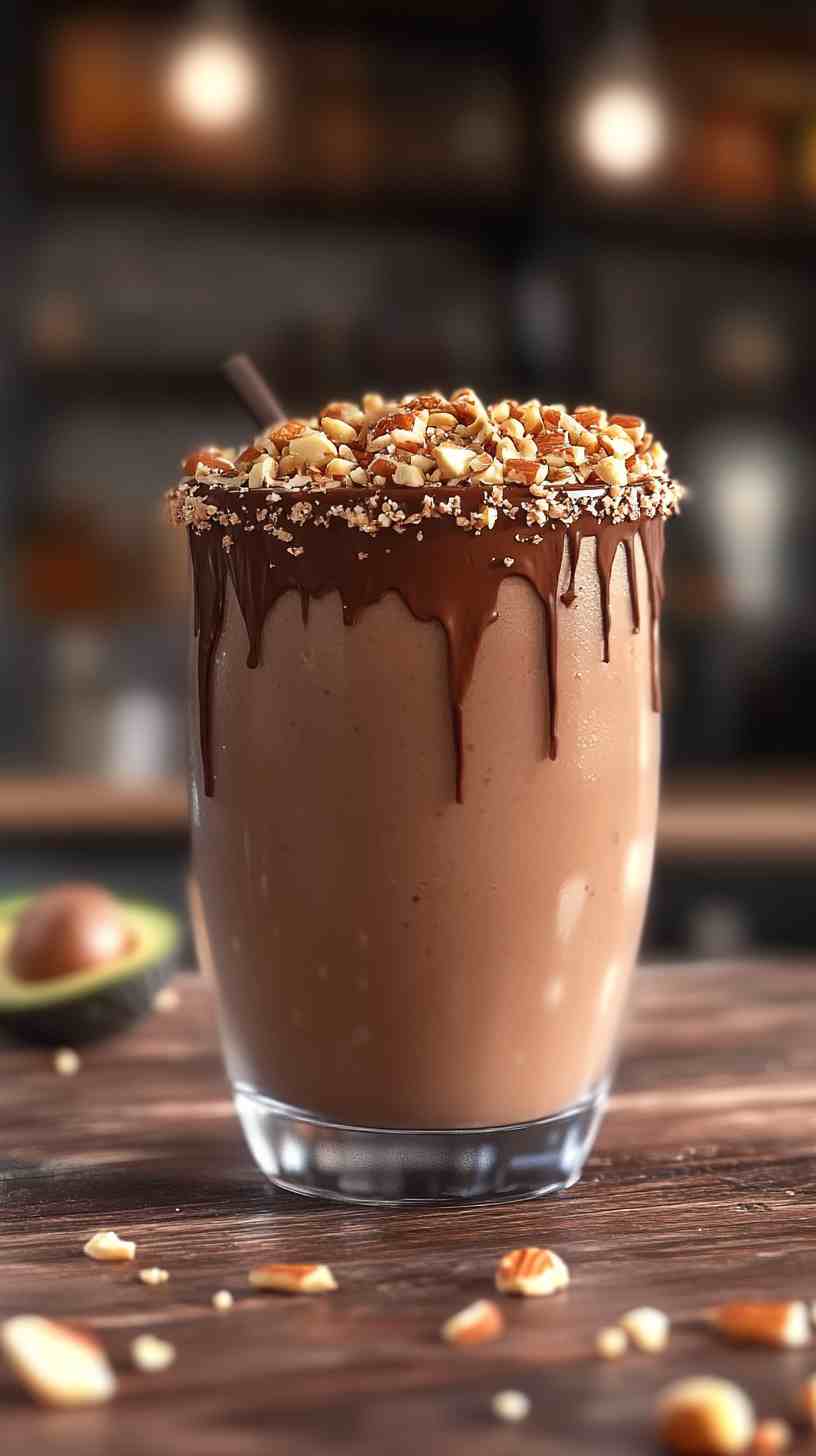 Chocolate Avocado Smoothie Chocolate Avocado Smoothie