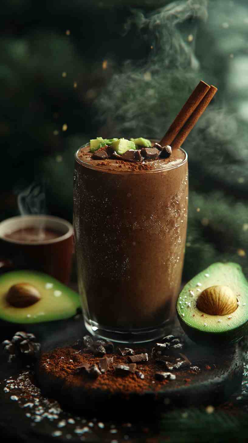 Chocolate Avocado Smoothie Chocolate Avocado Smoothie