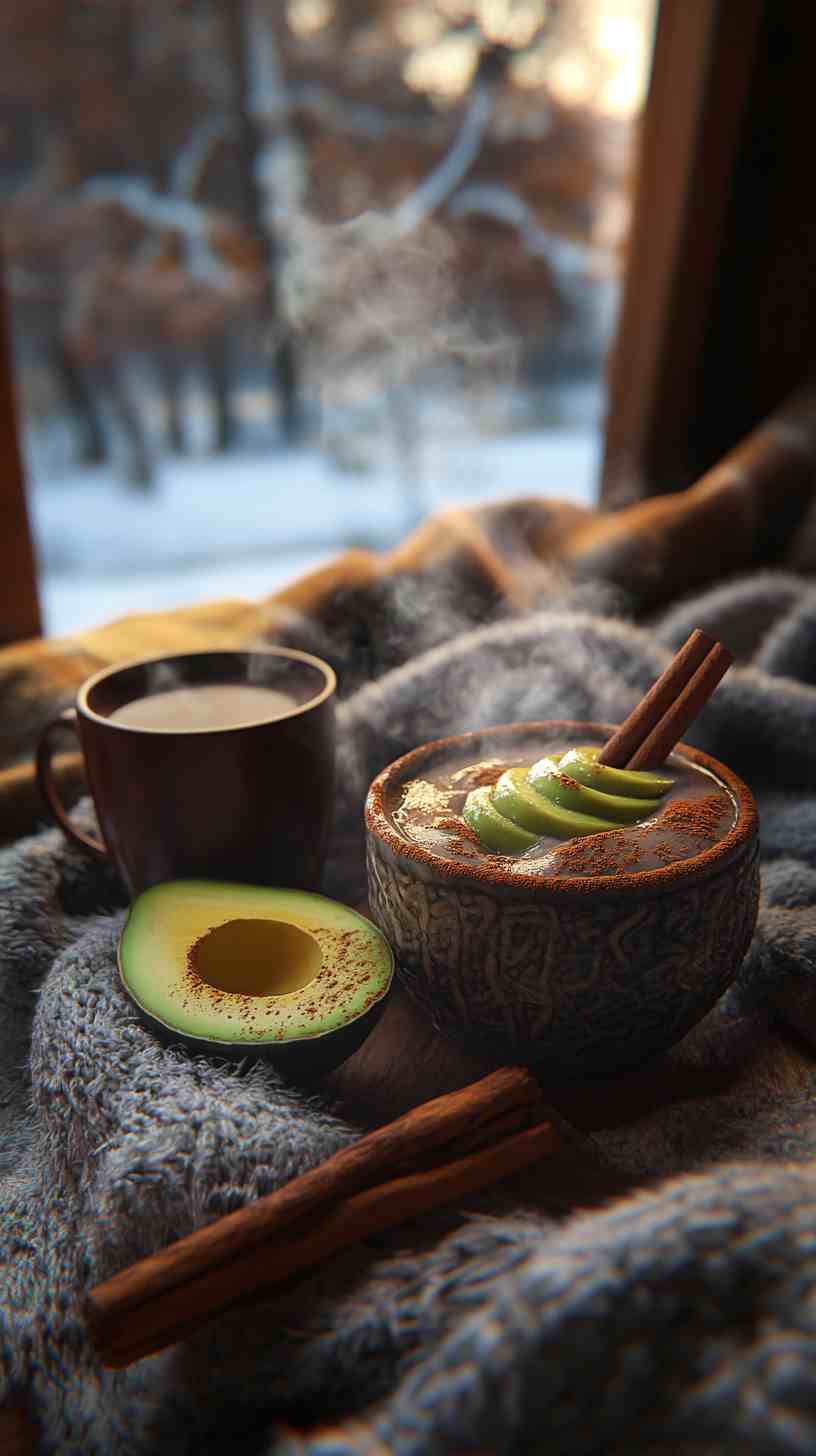 Chocolate Avocado Smoothie Chocolate Avocado Smoothie