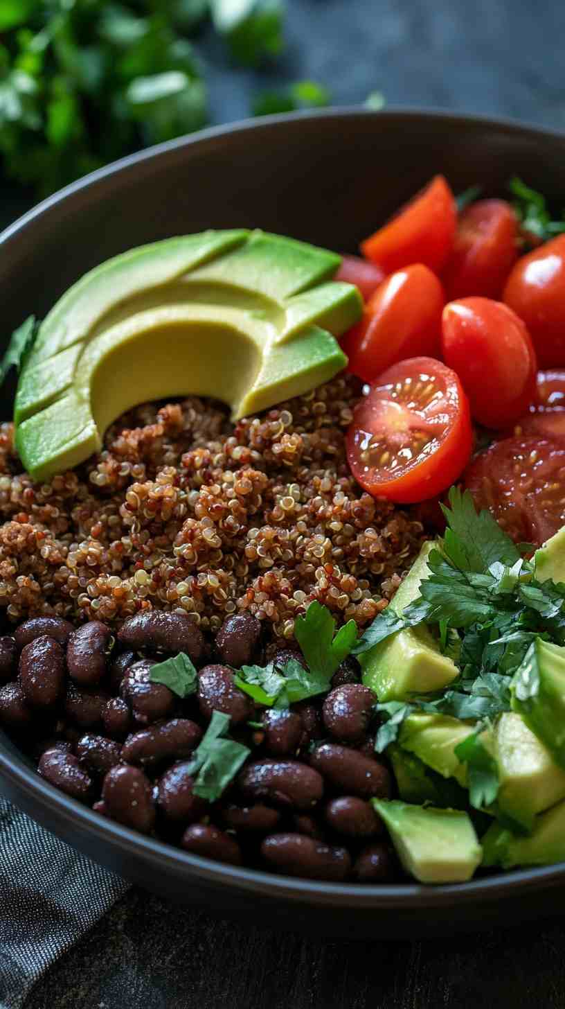 Classic Bodybuilder’s Ground Beef and Quinoa Bowl Classic Bodybuilder’s Ground Beef and Quinoa Bowl