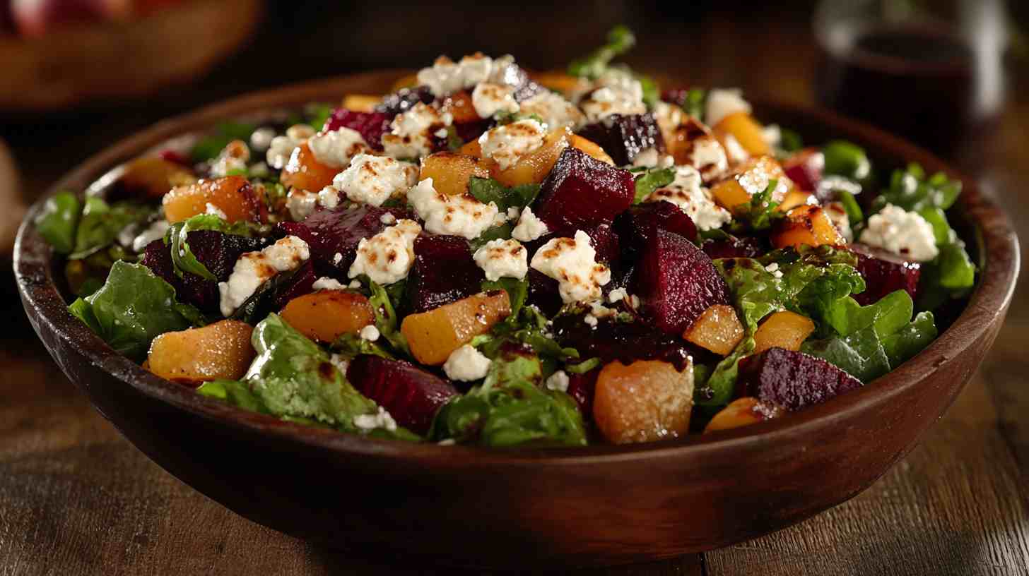 Classic Columbia House Beet and Goat Cheese Salad