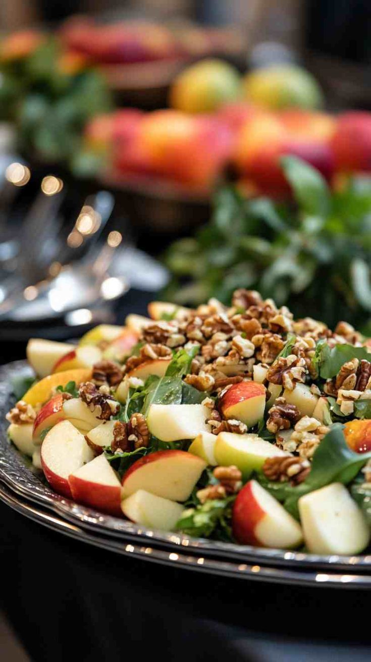 Columbia House Roasted Apple and Walnut Salad