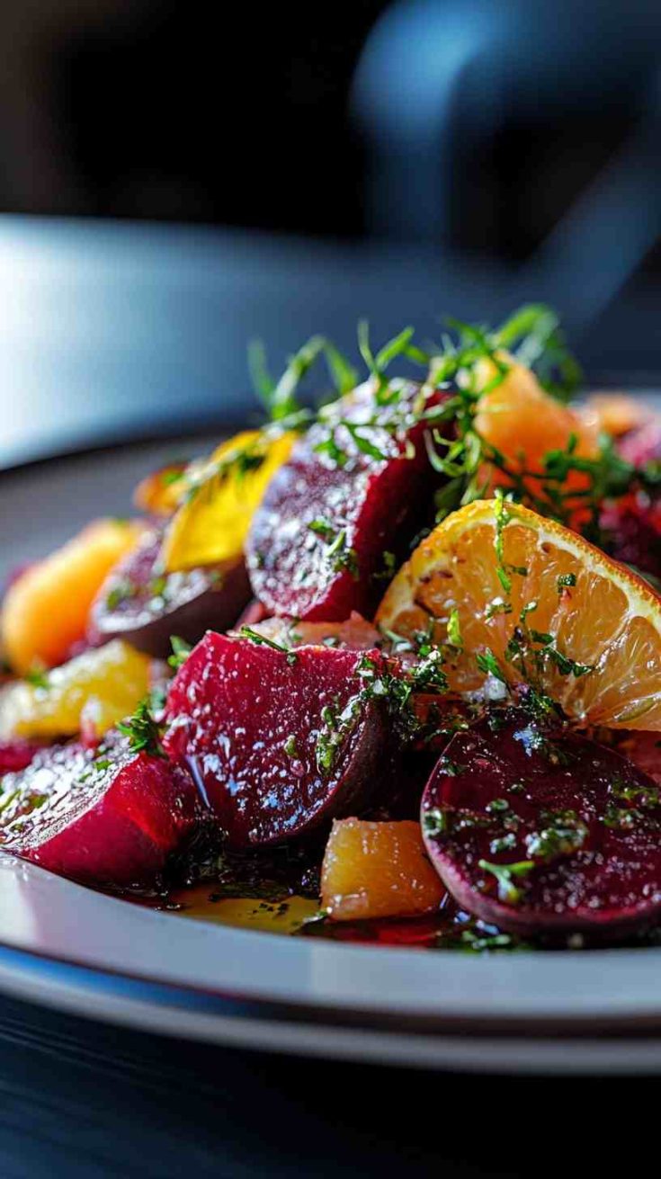 Columbia House Roasted Beet and Citrus Salad (1905 Style)