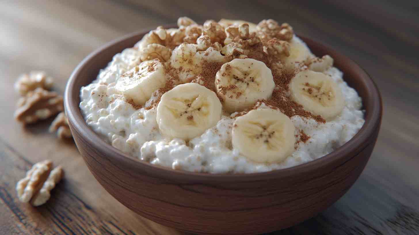 Cottage Cheese and Banana Muscle Recovery Bowl