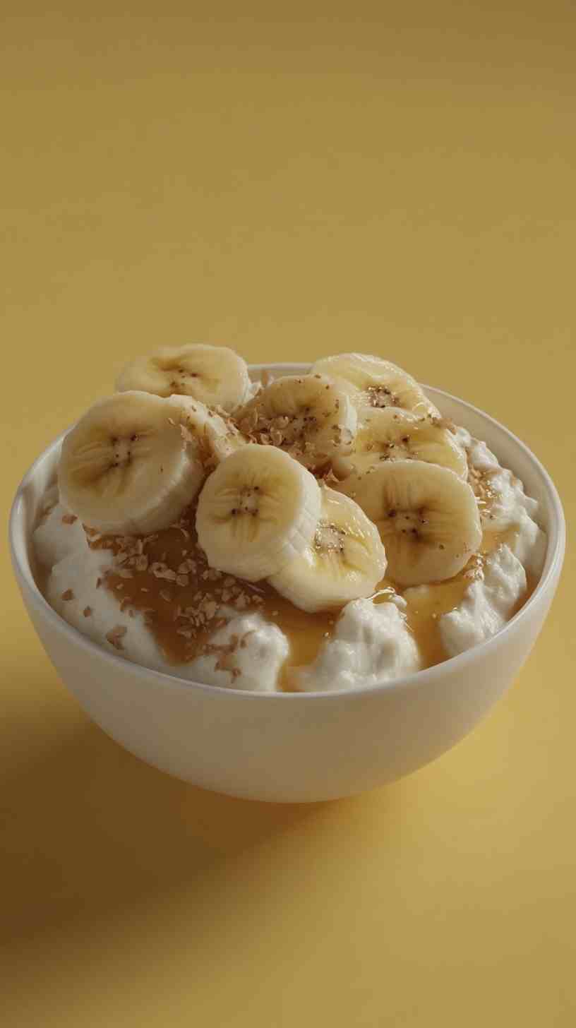 Cottage Cheese and Banana Muscle Recovery Bowl Cottage Cheese and Banana Muscle Recovery Bowl