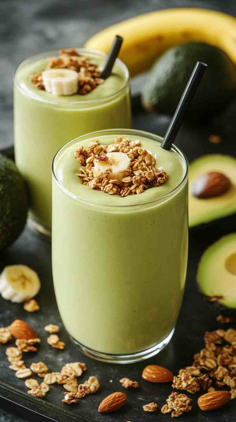 Creamy Avocado Banana Smoothie Creamy Avocado Banana Smoothie