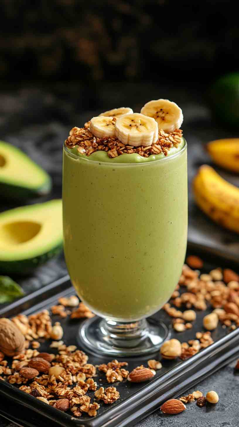 Creamy Avocado Banana Smoothie Creamy Avocado Banana Smoothie