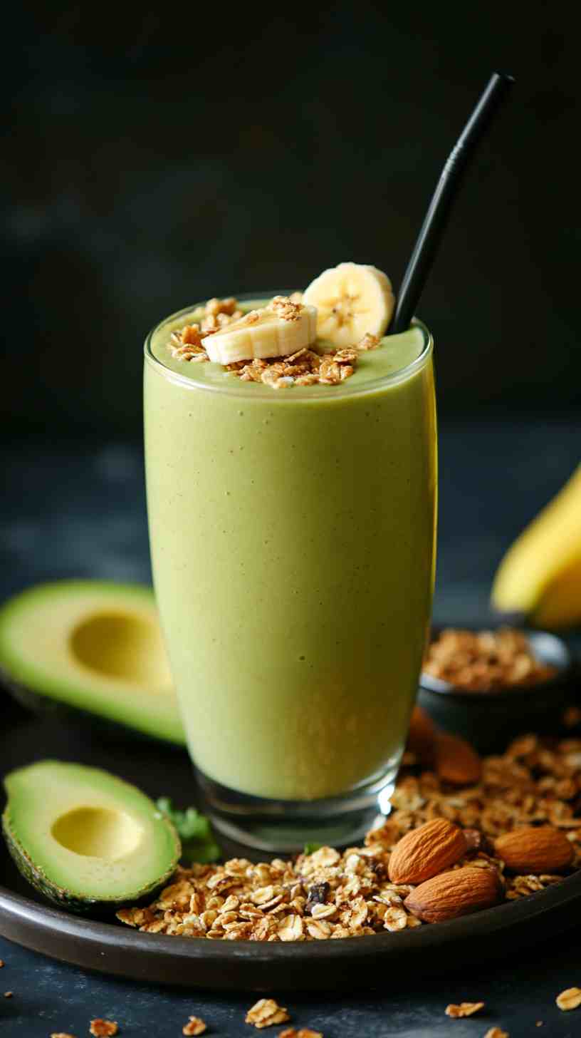 Creamy Avocado Banana Smoothie Creamy Avocado Banana Smoothie