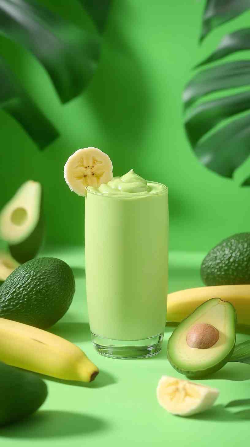 Creamy Avocado Banana Smoothie Creamy Avocado Banana Smoothie