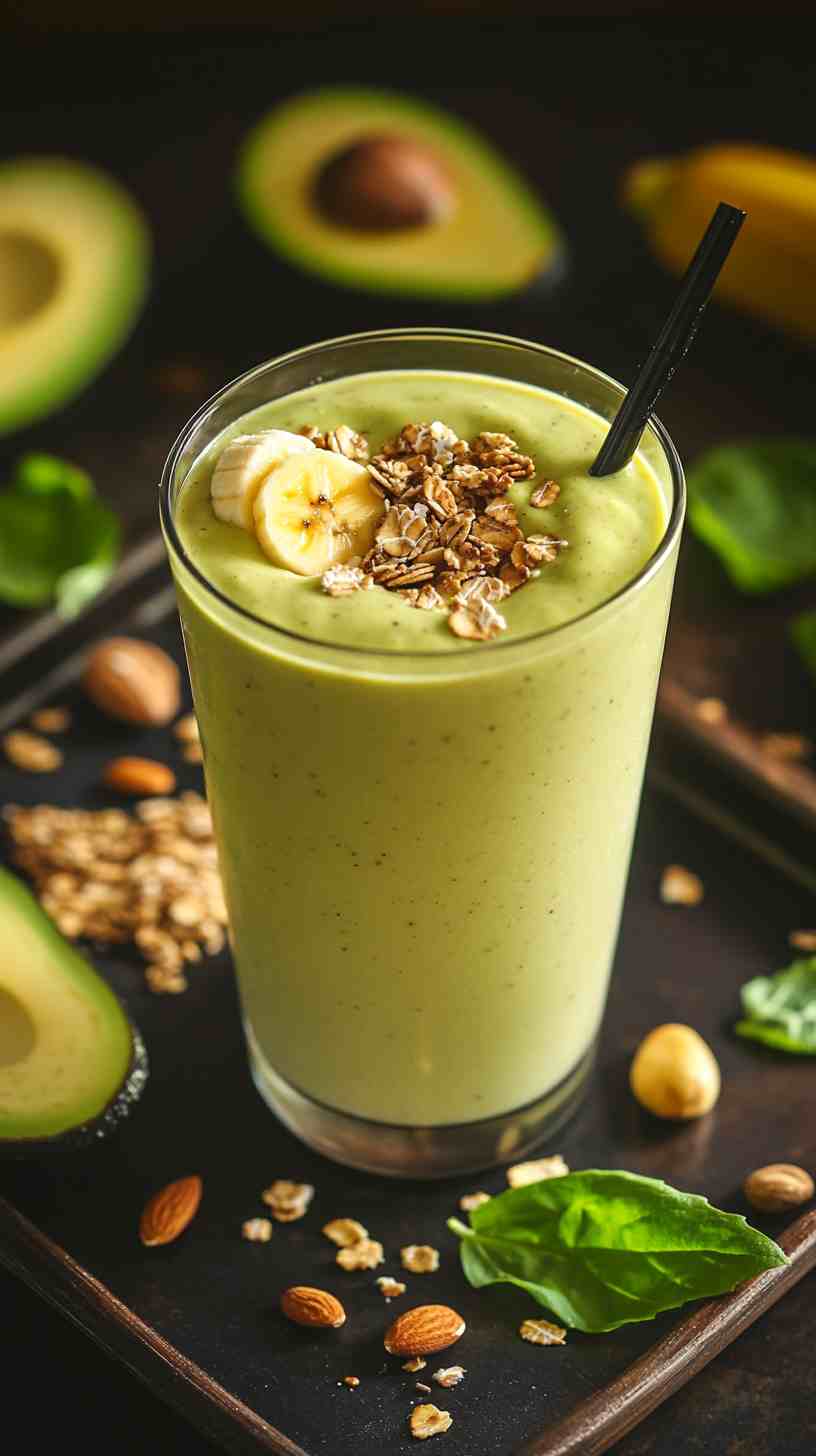 Creamy Avocado Banana Smoothie Creamy Avocado Banana Smoothie