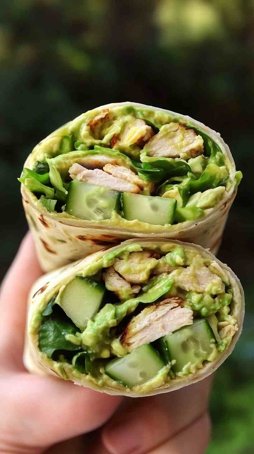 Creamy Avocado Turkey Wraps for Bulking Creamy Avocado Turkey Wraps for Bulking