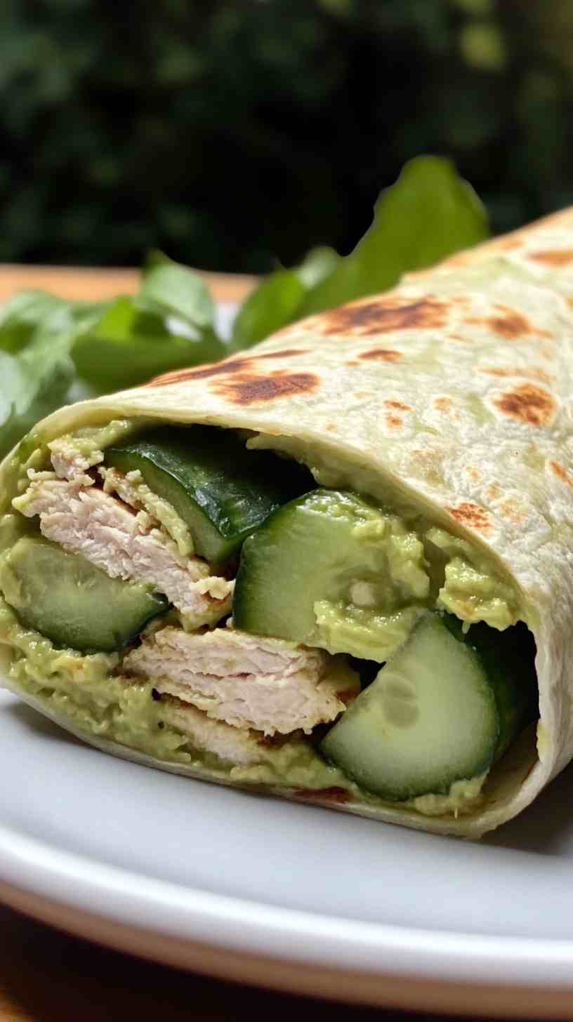 Creamy Avocado Turkey Wraps for Bulking Creamy Avocado Turkey Wraps for Bulking