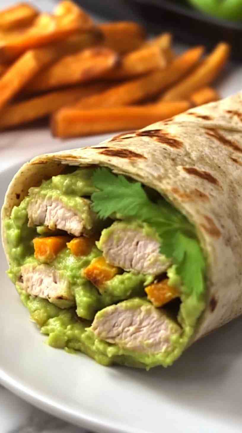 Creamy Avocado Turkey Wraps for Bulking Creamy Avocado Turkey Wraps for Bulking