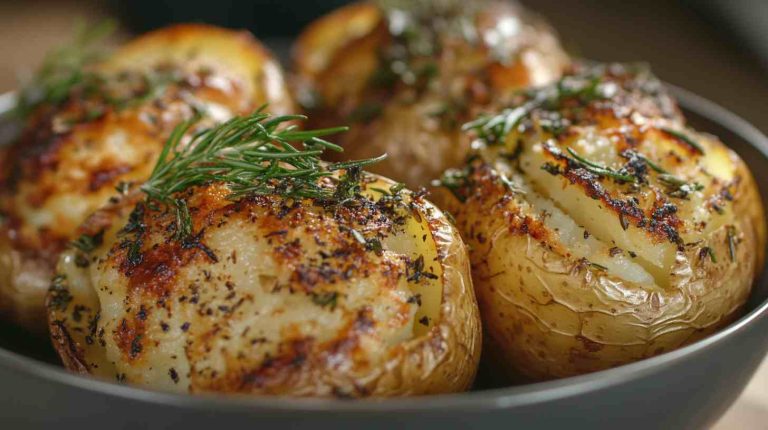Crispy Air Fryer Baked Potatoes