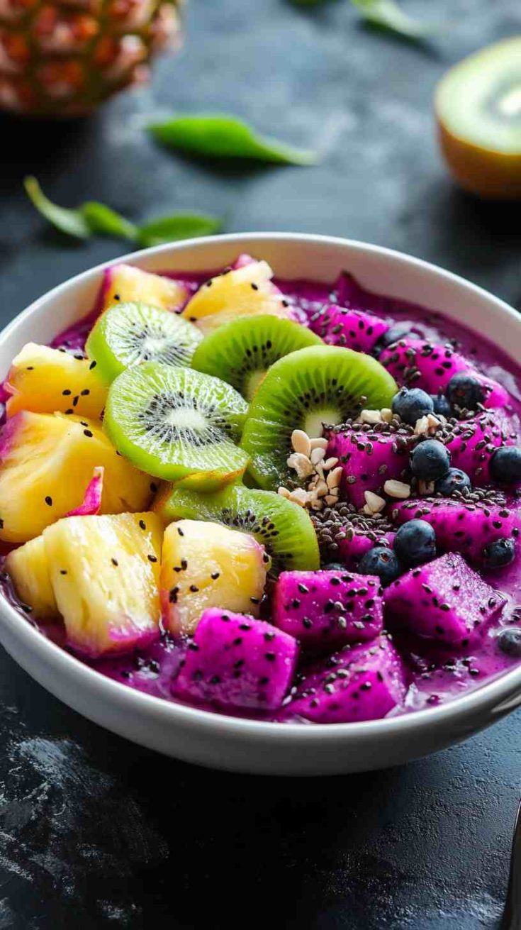 Dragon Fruit Fusion Acai Bowl