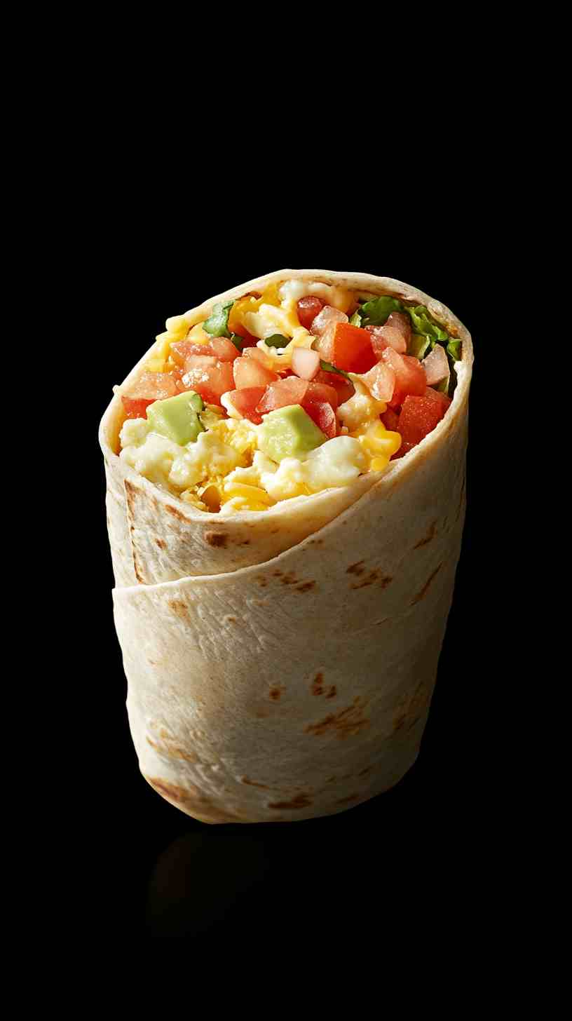 Egg and Cheese Breakfast Burrito for Gains Egg and Cheese Breakfast Burrito for Gains