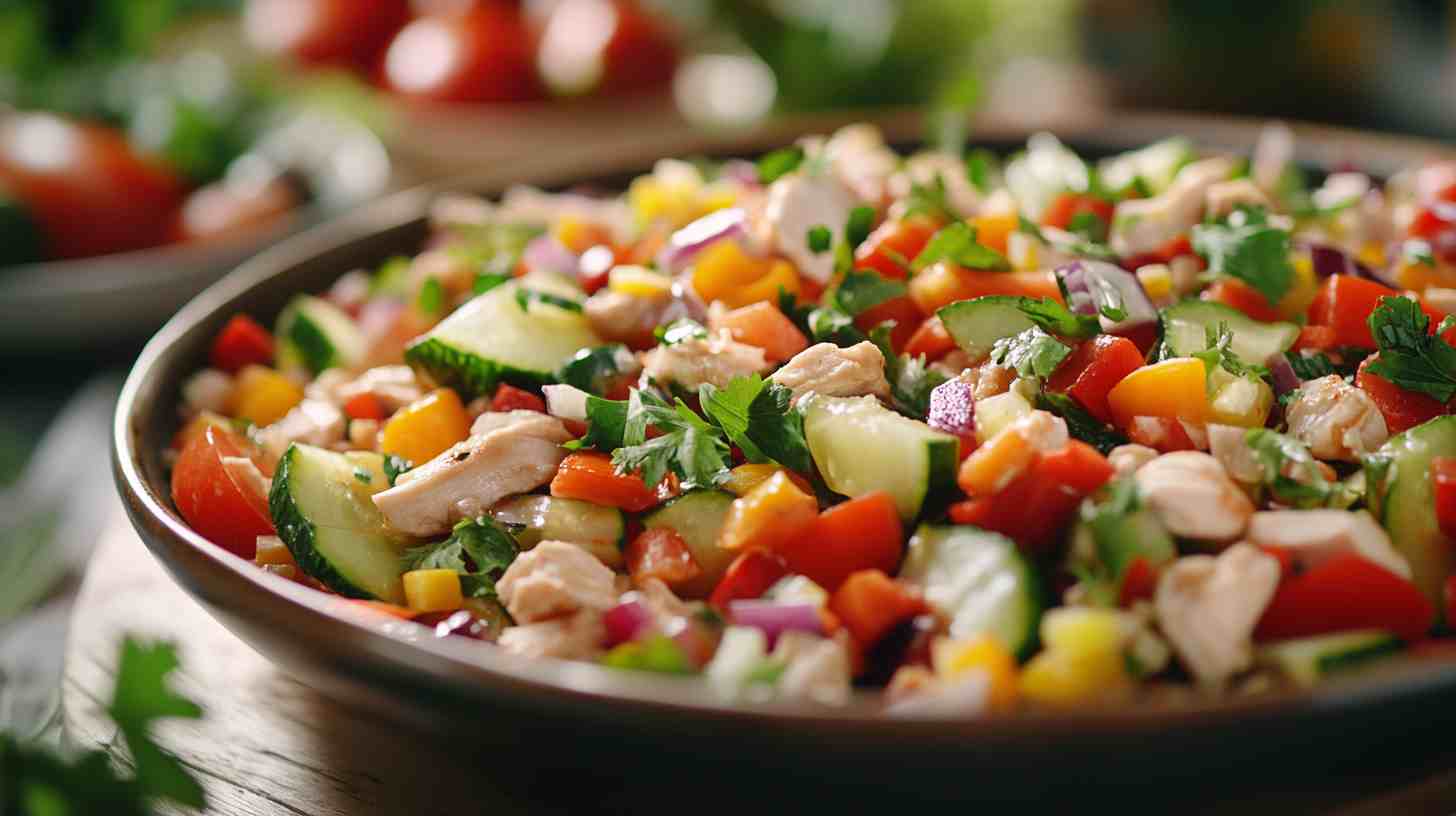 Elegant Columbia House Chopped Salad