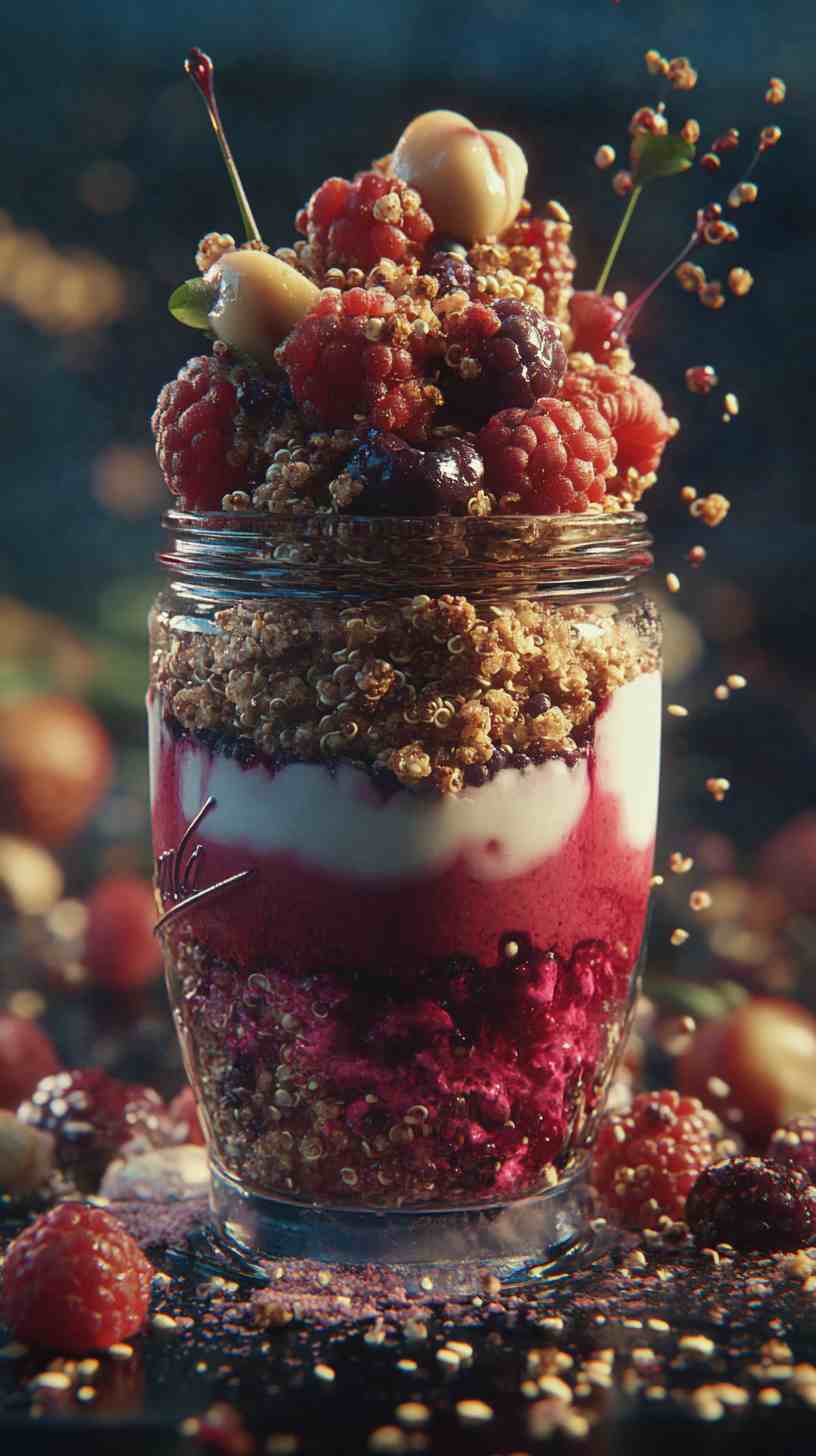 Energizing Greek Yogurt and Berry Bowl Energizing Greek Yogurt and Berry Bowl
