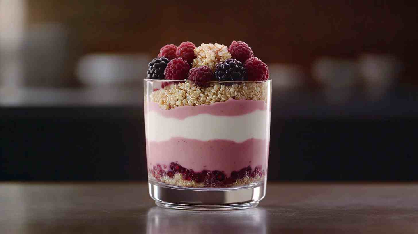 Energizing Greek Yogurt and Berry Bowl