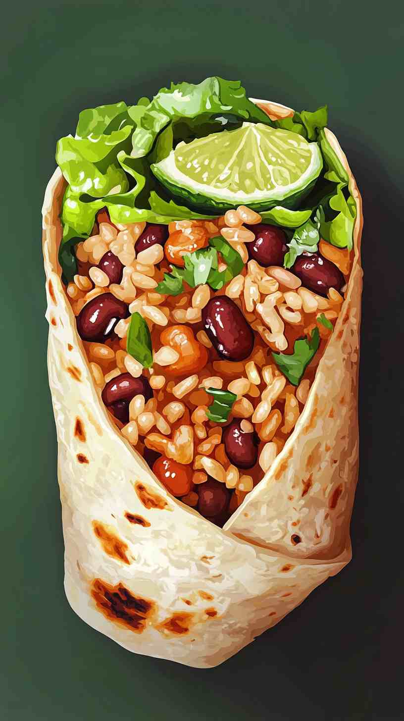 Energy-Boosting Rice and Bean Burritos Energy-Boosting Rice and Bean Burritos