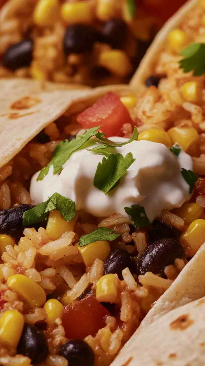 Energy-Boosting Rice and Bean Burritos Energy-Boosting Rice and Bean Burritos